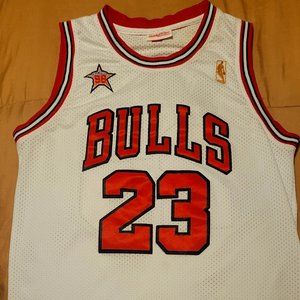 The Authentic Gold Edition Michael Jordan 97/98 Mitchell Ness All Star Jersey